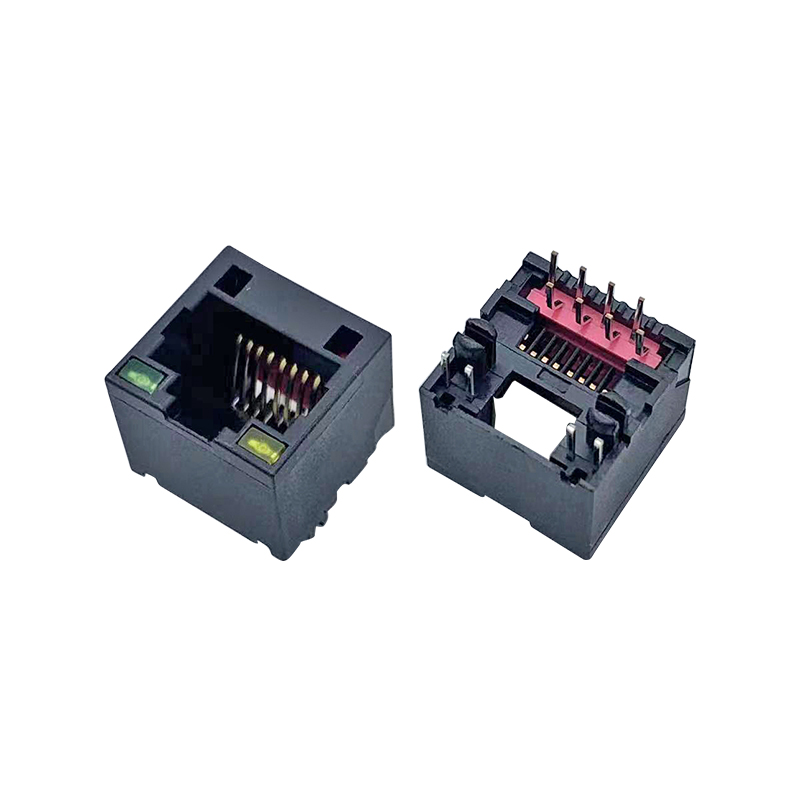 江蘇超矮帶LED燈RJ45插座