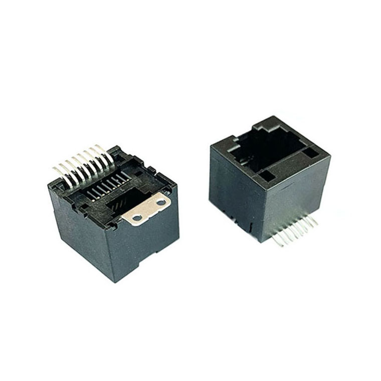 廣州RJ45貼片式插座 矮體網(wǎng)口座